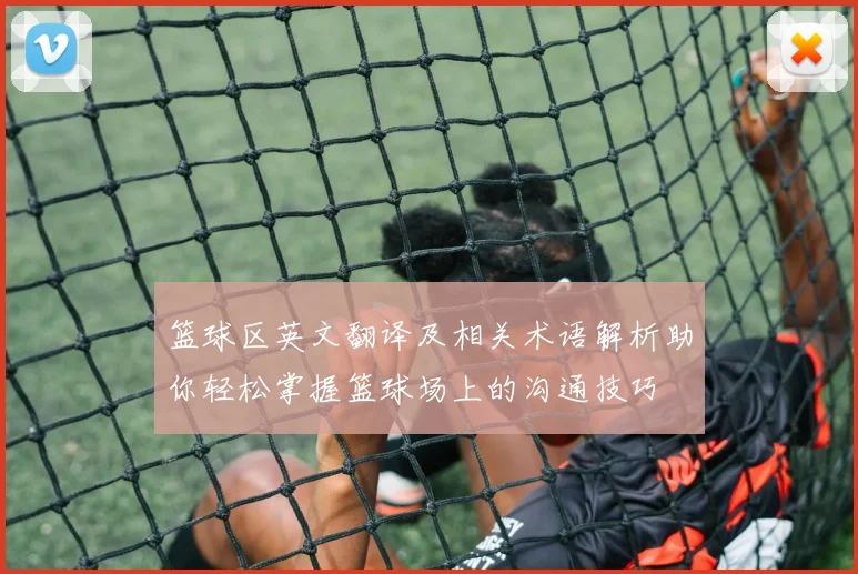 篮球区英文翻译及相关术语解析助你轻松掌握篮球场上的沟通技巧